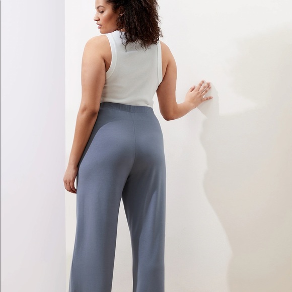 Knit Terry Straight Leg Pant - Picture 2 of 2